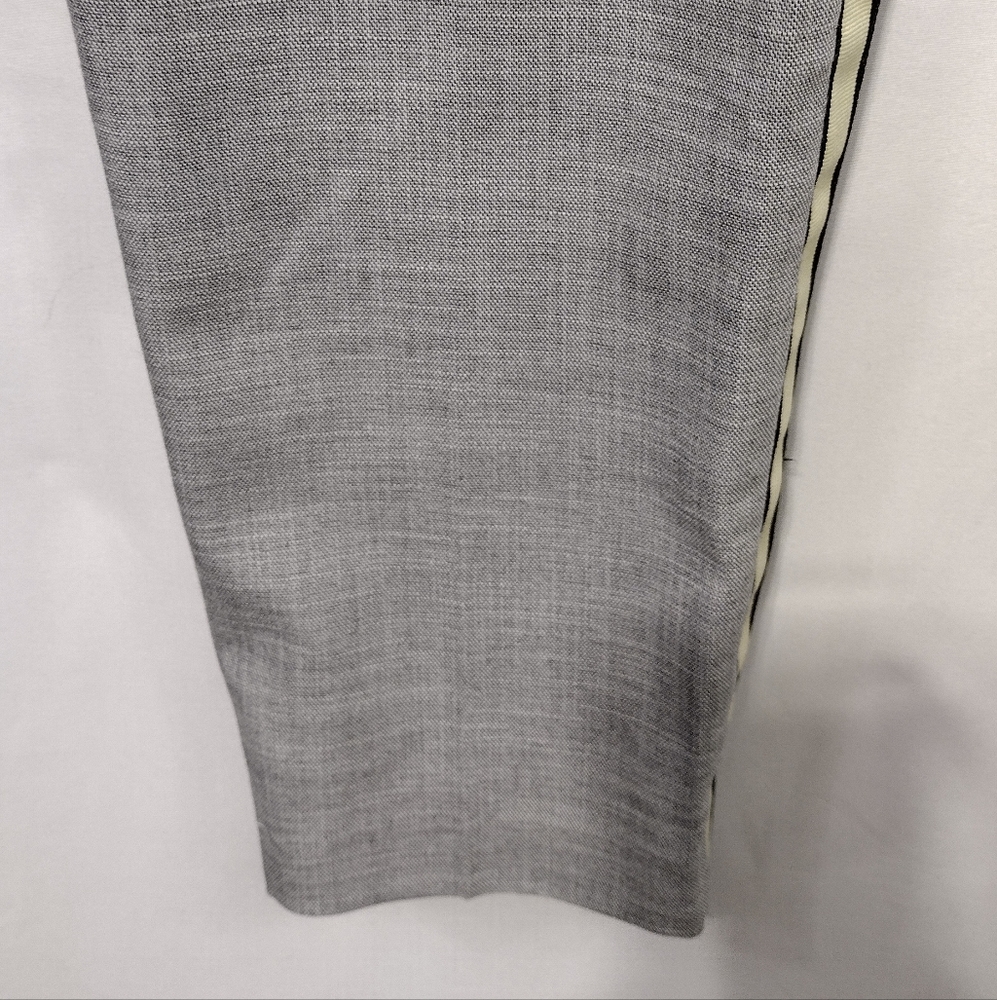 Zara Dress with Side Stripe Women's L Gray Office Career Retro Y2K Casual - Picture 4 of 8